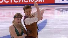 Анастасия Скопцова — Кирилл Алешин. Ритм-танец. Танцы. Чемпионат России по фигурному катанию 2020