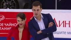 Аннабель Морозова — Андрей Багин. Ритм-танец. Танцы. Чемпионат России по фигурному катанию 2020