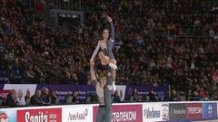 Алина Пепелева — Роман Плешков. Произвольная программа. Пары. Чемпионат России по фигурному катанию 2020