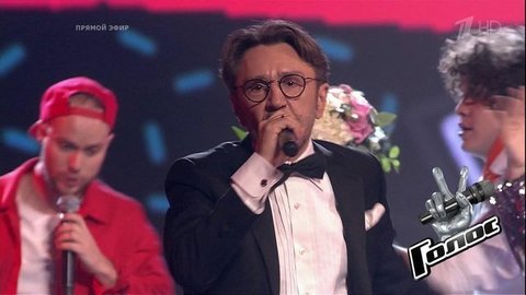 Антон Токарев и Сергей Шнуров. «Супер гуд». Финал. Голос 8. Фрагмент выпуска от 01.01.2020