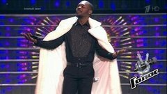 Арсен Мукенди. «Парень чернокожий». Финал. Голос 8. Фрагмент выпуска от 01.01.2020