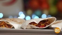 Лепешка с овощами и фасолью от Марии Суровой. Доброе утро. Фрагмент выпуска от 05.01.2020