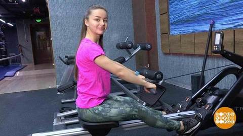 Качаем ягодицы и ноги. Доброе утро. Фрагмент выпуска от 10.01.2020
