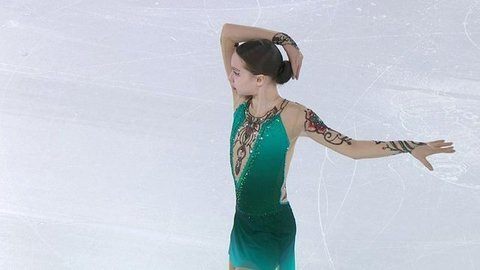 Ксения Синицына. Произвольная программа. Девушки. Юношеские Олимпийские игры 2020