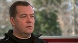 Бывший глава правительства России Дмитрий Медведев дал эксклюзивное интервью Первому каналу