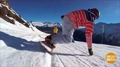 Первый раз — на сноуборде! Доброе утро. Фрагмент выпуска от 20.01.2020