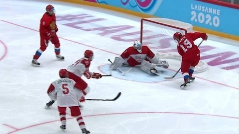 Россия — Дания. 9:0. Групповой этап. Хоккей. Юношеские Олимпийские игры 2020