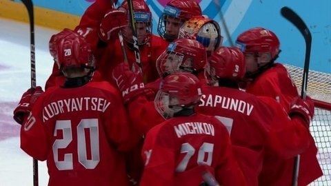 Россия — Финляндия. 10:1. Полуфинал. Лучшие моменты. Юношеские Олимпийские игры 2020