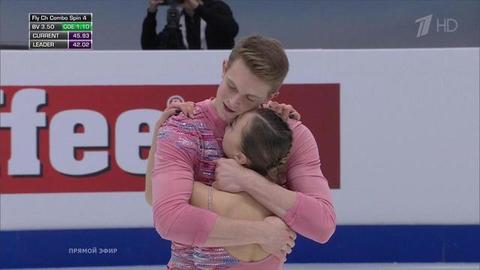 Короткая программа. Пары. Чемпионат Европы по фигурному катанию 2020