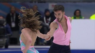Габриэлла Пападакис — Гийом Сизерон. Ритм-танец. Танцы. Чемпионат Европы по фигурному катанию 2020