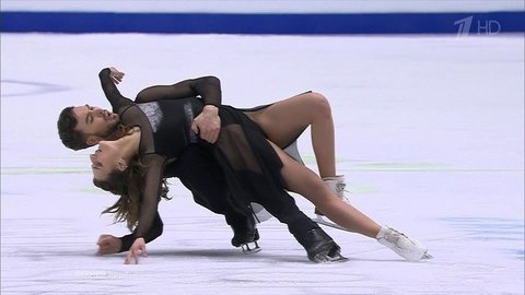 Габриэлла Пападакис — Гийом Сизерон. Произвольный танец. Танцы. Чемпионат Европы по фигурному катанию 2020
