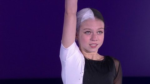 Александра Трусова. Показательные выступления. Чемпионат Европы по фигурному катанию 2020
