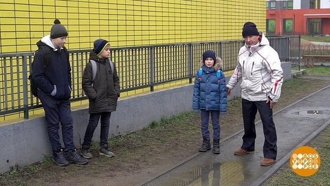 Старшеклассники против первоклашек. Доброе утро. Фрагмент выпуска от 27.01.2020