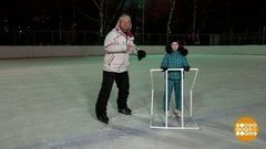 Дмитрий Талабуев на катке. Доброе утро. Фрагмент выпуска от 28.01.2020