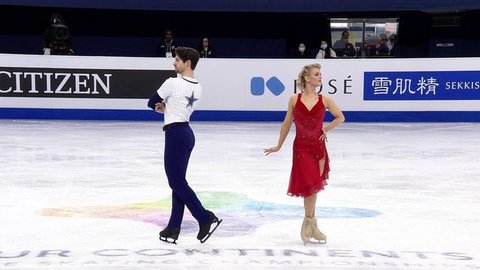 Ритм-танец. Танцы. Чемпионат четырех континентов по фигурному катанию 2020
