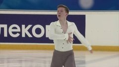 Андрей Мозалев. Короткая программа. Юноши. Первенство России по фигурному катанию среди юниоров 2020