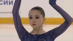 Камила Валиева. Короткая программа. Девушки. Первенство России по фигурному катанию среди юниоров 2020