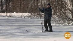 Дмитрий Талабуев на лыжах. Доброе утро. Фрагмент выпуска от 07.02.2020