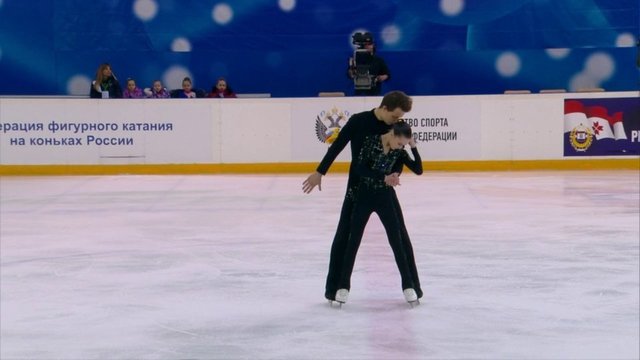 Короткая программа. Пары. Первенство России по фигурному катанию среди юниоров 2020
