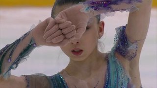 Камила Валиева. Произвольная программа. Девушки. Первенство России по фигурному катанию среди юниоров 2020