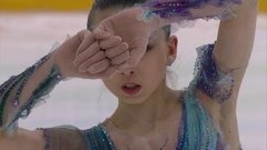 Камила Валиева. Произвольная программа. Девушки. Первенство России по фигурному катанию среди юниоров 2020