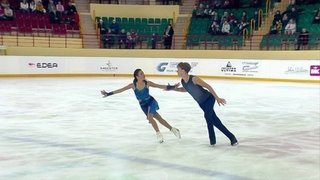 Диана Дэвис — Глеб Смолкин. Произвольный танец. Танцы. Первенство России по фигурному катанию среди юниоров 2020
