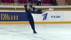 Произвольный танец. Танцы. Первенство России по фигурному катанию среди юниоров 2020
