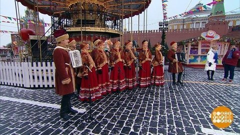 Академический хор русской песни под руководством Николая Азарова. Доброе утро. Фрагмент выпуска от 13.02.2020