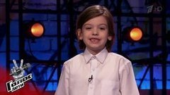 Мирон Довгань. «Я потерял свой зуб, когда играл на блокфлейте». Голос.Дети-7. Фрагмент выпуска от 14.02.2020