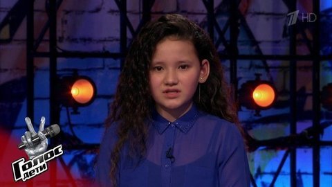 Элина Хан. «У меня нет свободного времени, в школе я староста». Голос.Дети-7. Фрагмент выпуска от 14.02.2020