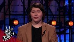 Александр Переплетчиков. «От своих сверстников я отличаюсь силой — я толкаю ядро». Голос.Дети-7. Фрагмент выпуска от 14.02.2020