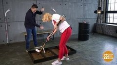 Сергей Волчков гоняет шайбу. Доброе утро. Суббота. Фрагмент выпуска от 29.02.2020