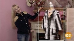 Кардиган из тельняшки от Ольги Никишичевой. Доброе утро. Суббота. Фрагмент выпуска от 29.02.2020