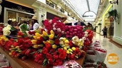 Море цветов в Пассаже. Доброе утро. Фрагмент выпуска от 04.03.2020
