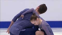 Юлия Артемьева — Михаил Назарычев. Короткая программа. Пары. Чемпионат мира по фигурному катанию среди юниоров 2020