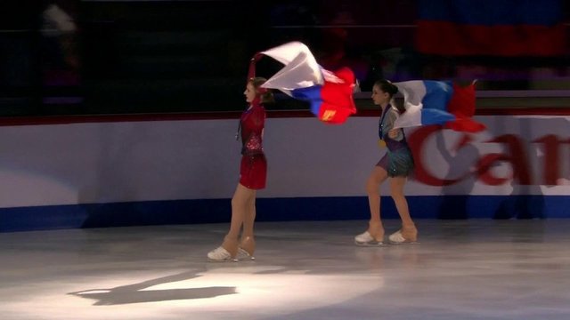 Российская фигуристка Камила Валиева выиграла чемпионат мира среди юниоров, у Дарьи Усачевой — серебро