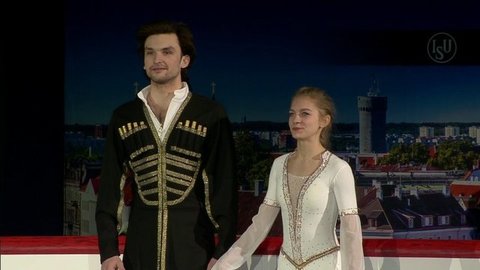 Мария Казакова — Георгий Ревия. Показательные выступления. Чемпионат мира по фигурному катанию среди юниоров 2020