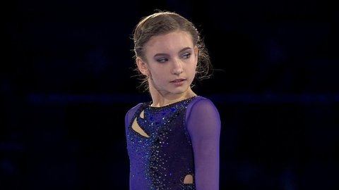 Дарья Усачева. Показательные выступления. Чемпионат мира по фигурному катанию среди юниоров 2020