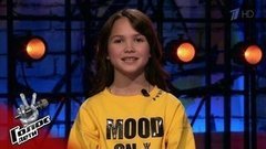 Дарья Киселева. «Когда я была совсем маленькой, я занималась художественной гимнастикой». Голос.Дети-7. Фрагмент выпуска от 20.03.2020