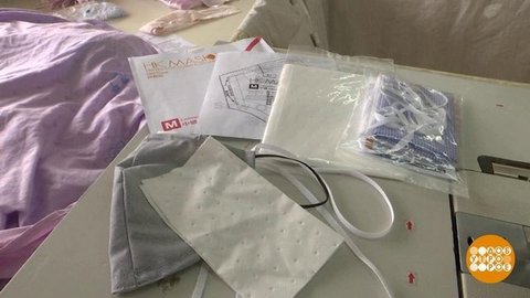 В мире. Самодельные медицинские маски. Доброе утро. Фрагмент выпуска от 27.03.2020