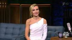 Певица Полина Гагарина о дне рождения и встрече с Арнольдом Шварценеггером. Вечерний Ургант. Фрагмент выпуска от 27.03.2020