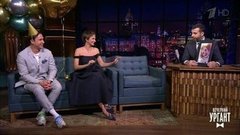 Полина Максимова и Егор Корешков. Вечерний Ургант. 1277 выпуск от 31.03.2020