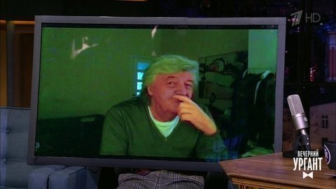 Встреча с Владимиром Матецким на безопасном расстоянии. Вечерний Ургант. Фрагмент выпуска от 07.04.2020