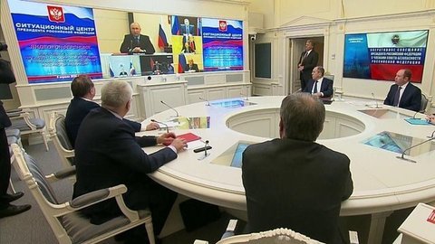 Президент провел видеоконференцию с постоянными участниками Совета безопасности России