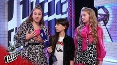 «Во время репетиций ни одна подруга не пострадала». Алиса Савчиц и Марьяна Титова. Интервью после Поединков. Голос.Дети-7