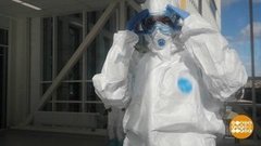 Волонтеры в белых халатах. Доброе утро. Фрагмент выпуска от 13.04.2020