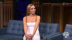 Олимпийская чемпионка по фигурному катанию Татьяна Навка о дне рождения и новом ледовом шоу. Вечерний Ургант. Фрагмент выпуска от 13.04.2020