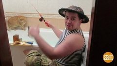 Ловись, рыбка! В ванне… Доброе утро. Фрагмент выпуска от 17.04.2020