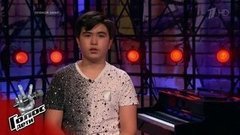 Миржан Жидебай перед финалом. Голос.Дети-7. Фрагмент выпуска от 24.04.2020