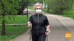 Скандинавская ходьба: все возрасты покорны! Доброе утро. Фрагмент выпуска от 18.05.2020